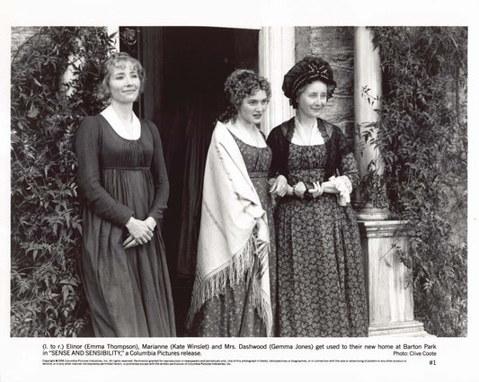 Emma Thompson SENSE AND SENSIBILITY Kate Winslet original 8x10 press photos 1995