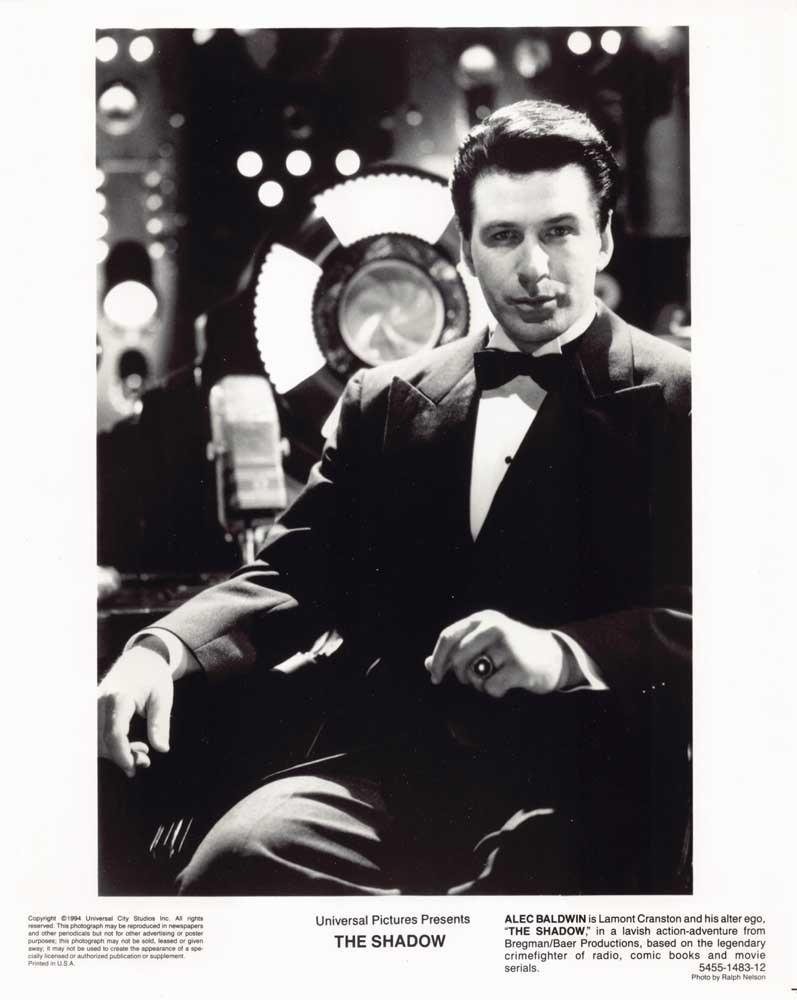 Alec Baldwin THE SHADOW original 8x10 press photo 1994