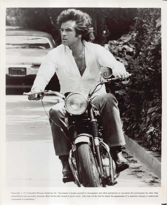 Warren Beatty SHAMPOO original 8x10 press photo 1975
