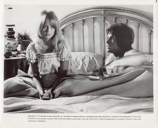 Goldie Hawn SHAMPOO Warren Beatty original 10x8 press photo 1975