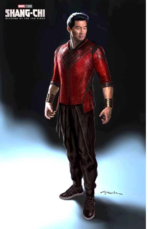 Simu Liu SHANG-CHI LEGEND OF THE TEN RINGS Awkwafina character poster 11x17