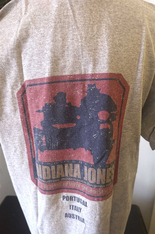 1990's vintage Disney INDIANA JONES 'Keeping Up With The Joneses' tee shirt L