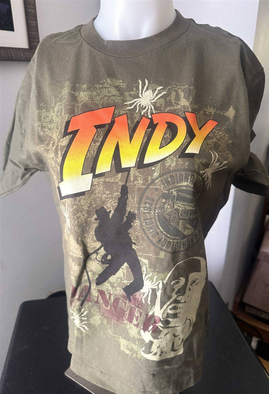 1990's INDIANA JONES "Indy" vintage tee shirt Large MX