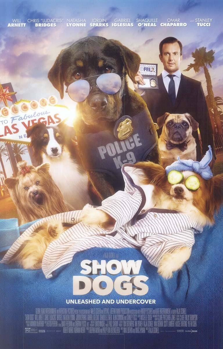 Will Arnett SHOW DOGS Natasha Lyonne original studio movie poster 11x17