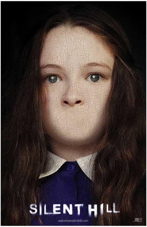 SILENT HILL mouthless advance movie poster 11x17