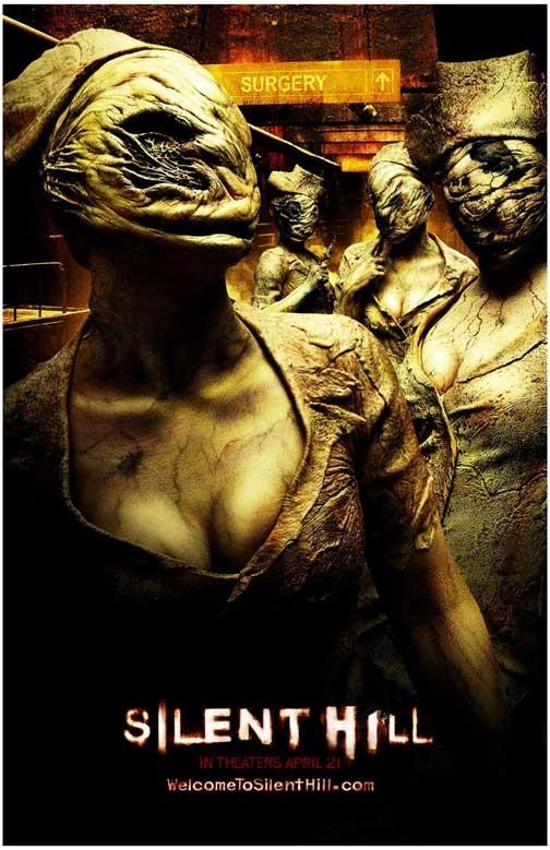 SILENT HILL nurses advance movie poster 11x17