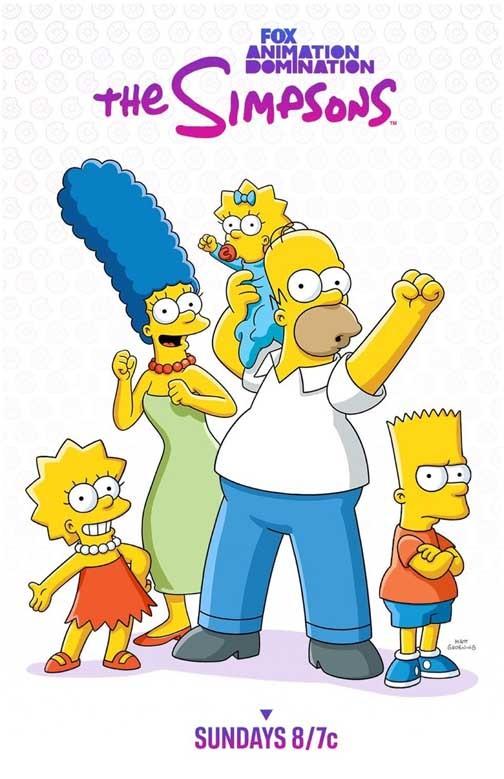 THE SIMPSON family movie poster 11x17