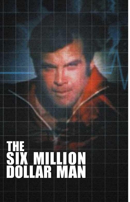 Lee Majors SIX MILLION DOLLAR MAN movie poster 11x17