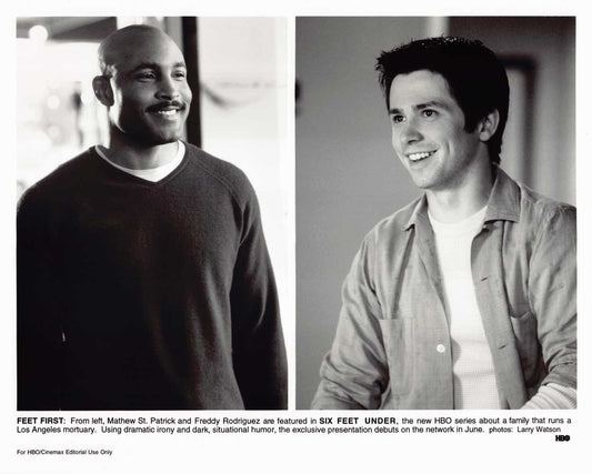 Matthew St. Patrick HBO's SIX FEET UNDER Freddy Rodriguez original 8x10 photo