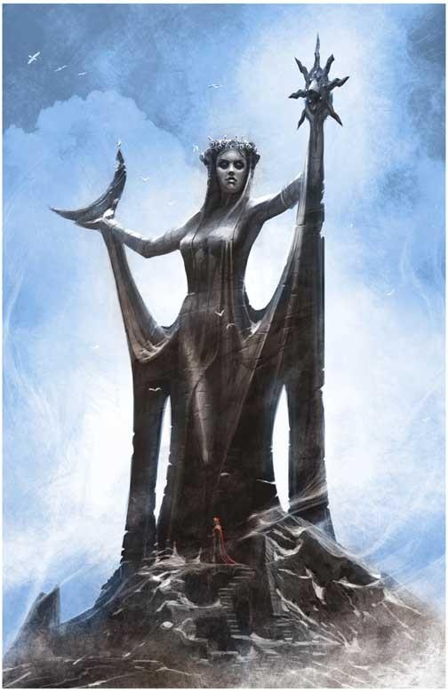 SKYRIM Azura character video game poster 11x17