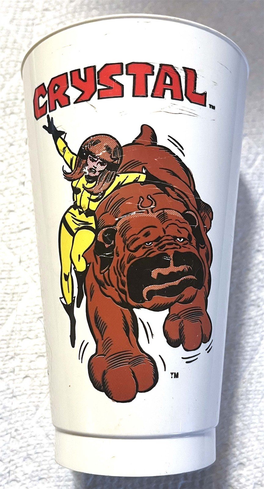 7-11 Slurpee vintage cups 1975 Marvel Comic Group lot of 5