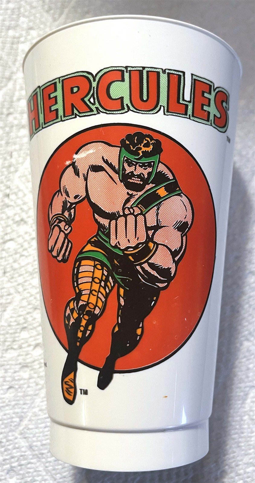 7-11 Slurpee vintage cups 1975 Marvel Comic Group lot of 5