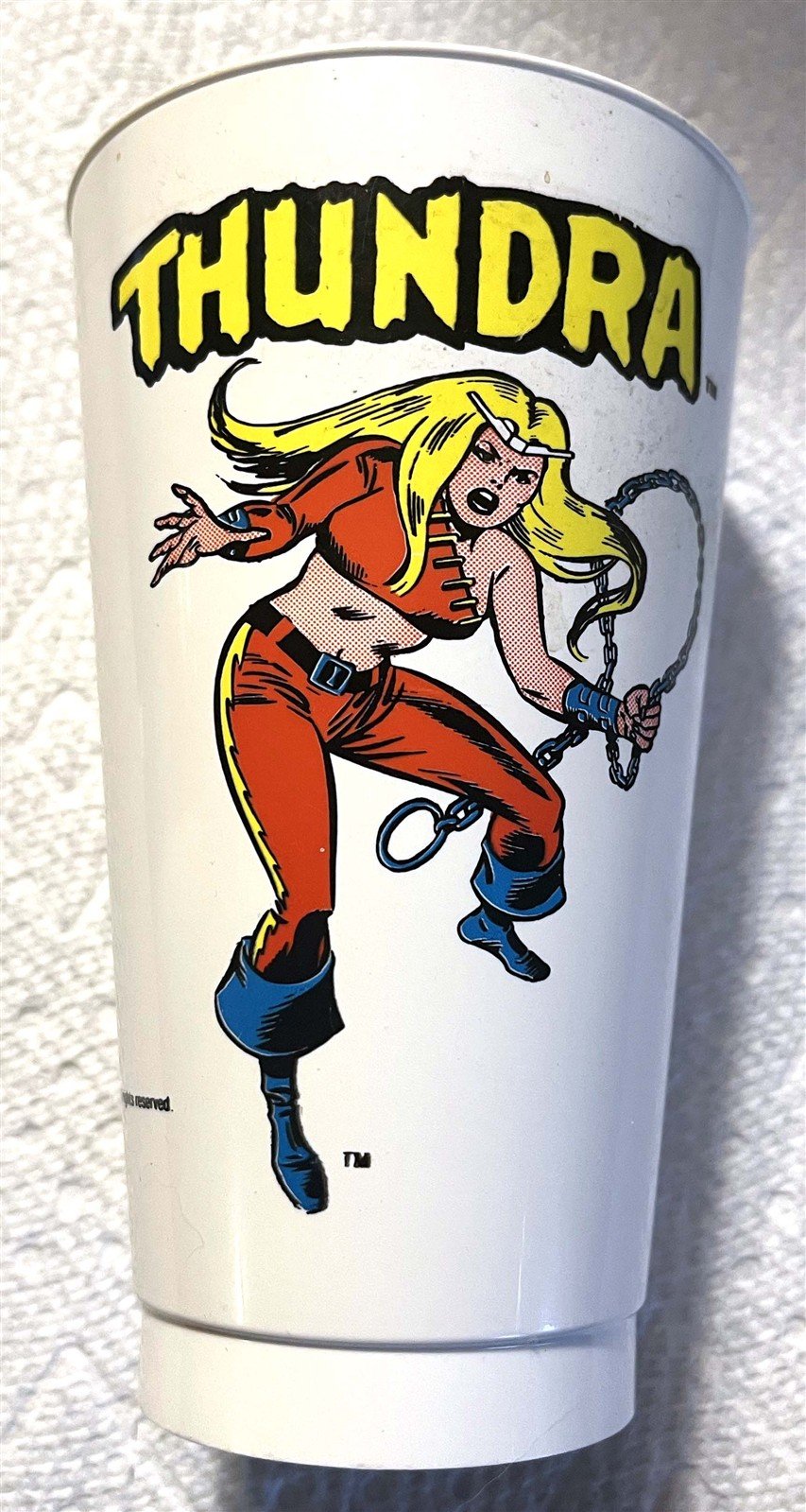 7-11 Slurpee vintage cups 1975 Marvel Comic Group lot of 5