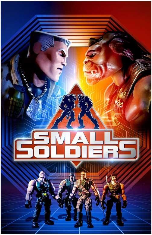 DreamWorks SMALL SOLDIERS cast face-off movie poster 11x17