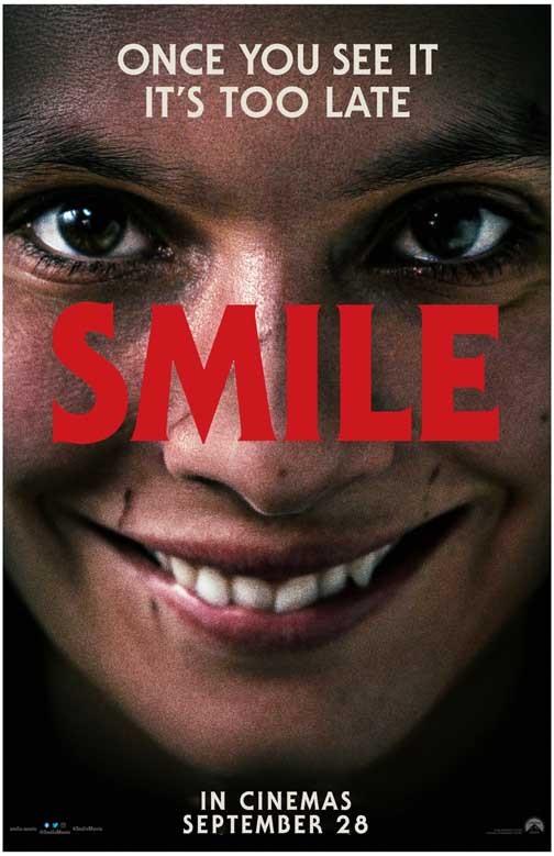 Sosie Bacon SMILE advance movie poster 11x17