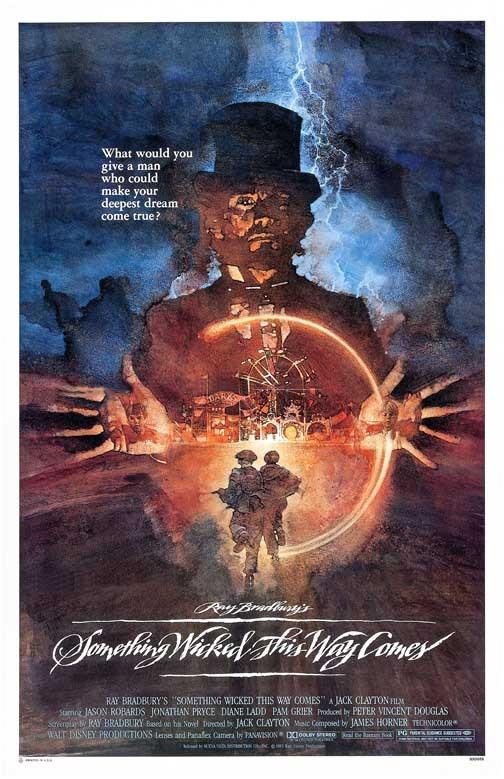 Jason Robards SOMETHING WICKED THIS WAY COMES Dianne Ladd movie poster 11x17