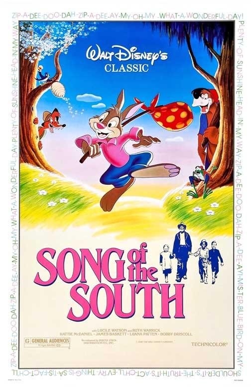 Disney SONG OF THE SOUTH movie poster 11x17