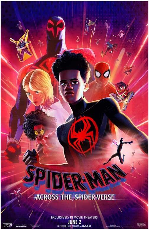 SPIDER-MAN ACROSS THE SPIDER-VERSE Miles Morales cast movie poster 11x17