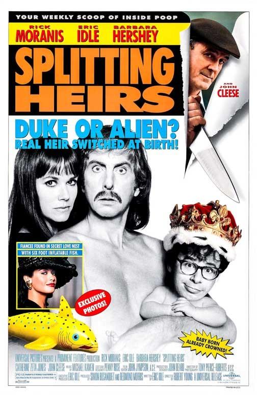 Eric Idle SPLITTING HEIRS John Cleese Rick Moranis movie poster 11x17