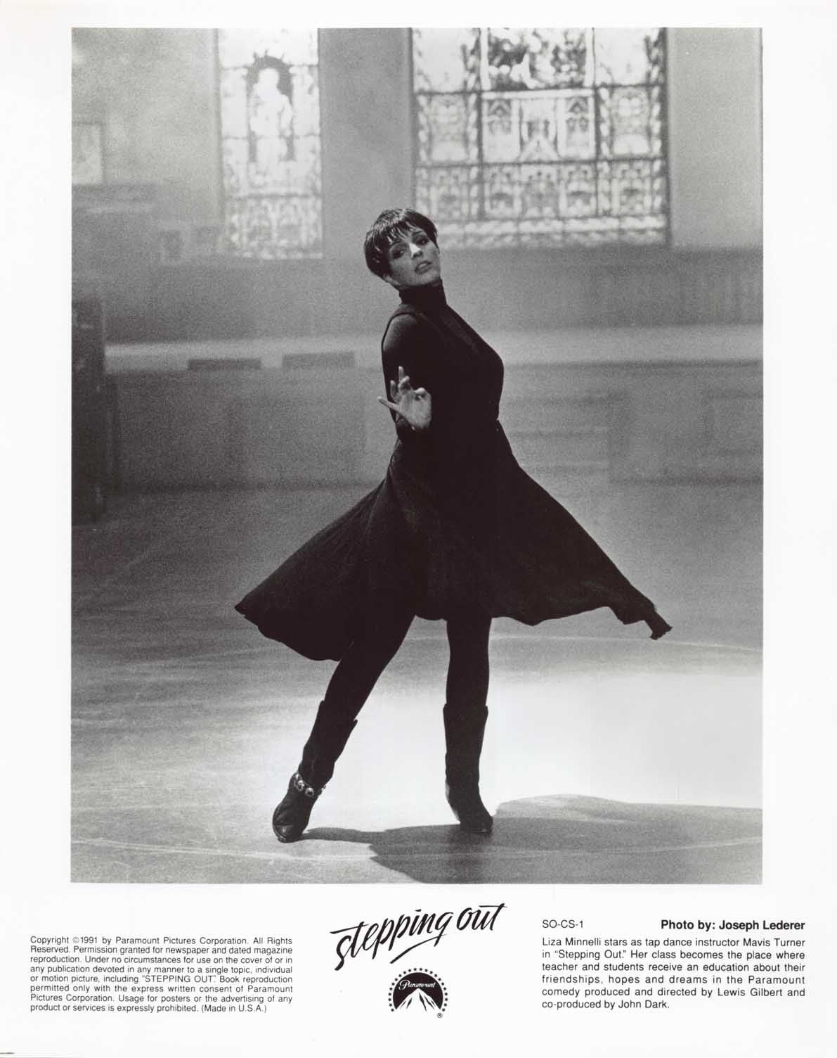 Liza Minnelli STEPPING OUT original 8x10 press photos 1991
