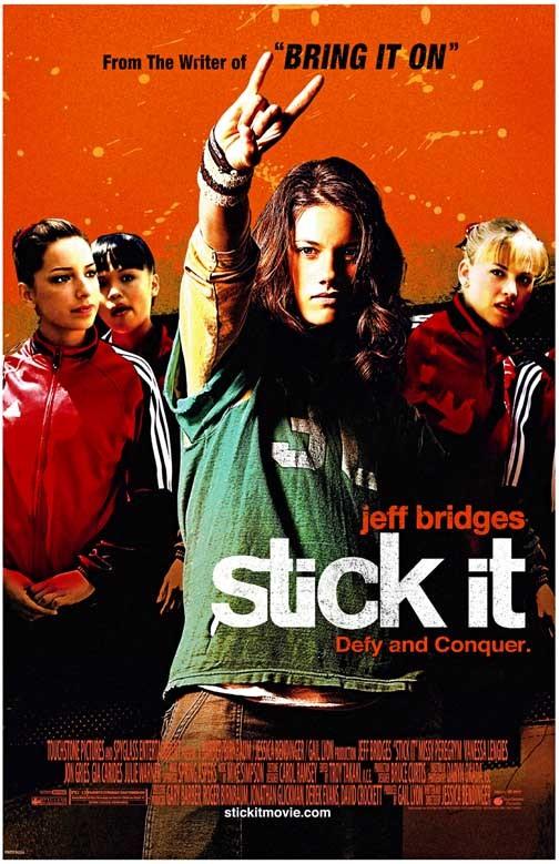 Jeff Bridges STICK IT movie poster 11x17