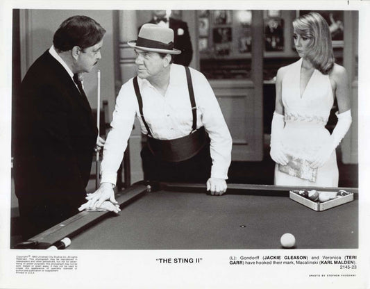 Jackie Gleason STING 2 Teri Garr Karl Malden original 8x10 press photo 1983