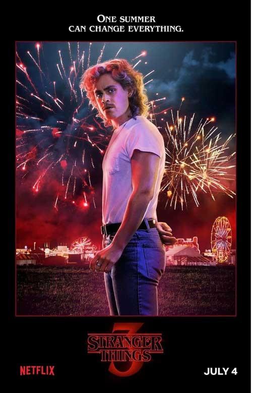Dacre Montgomery STRANGER THINGS Billy character movie poster 11x17 S3