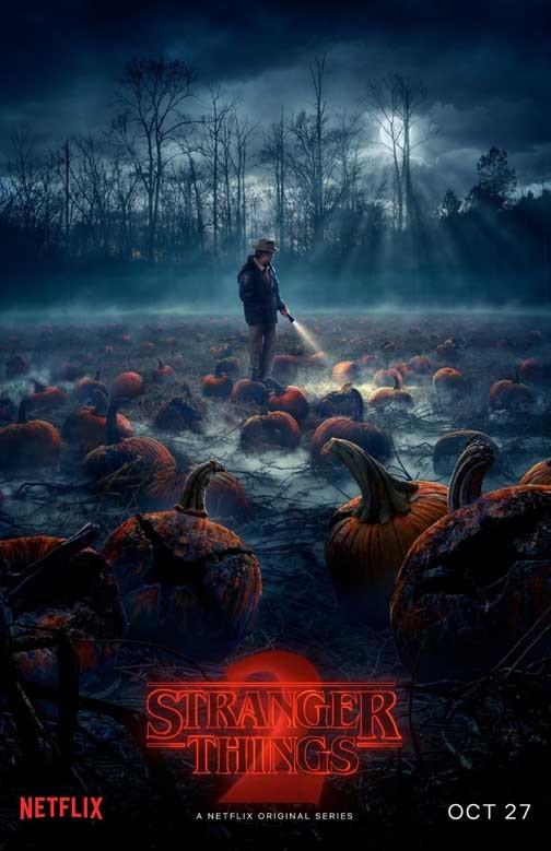David Harbour STRANGER THINGS Hopper movie poster 11x17 S2