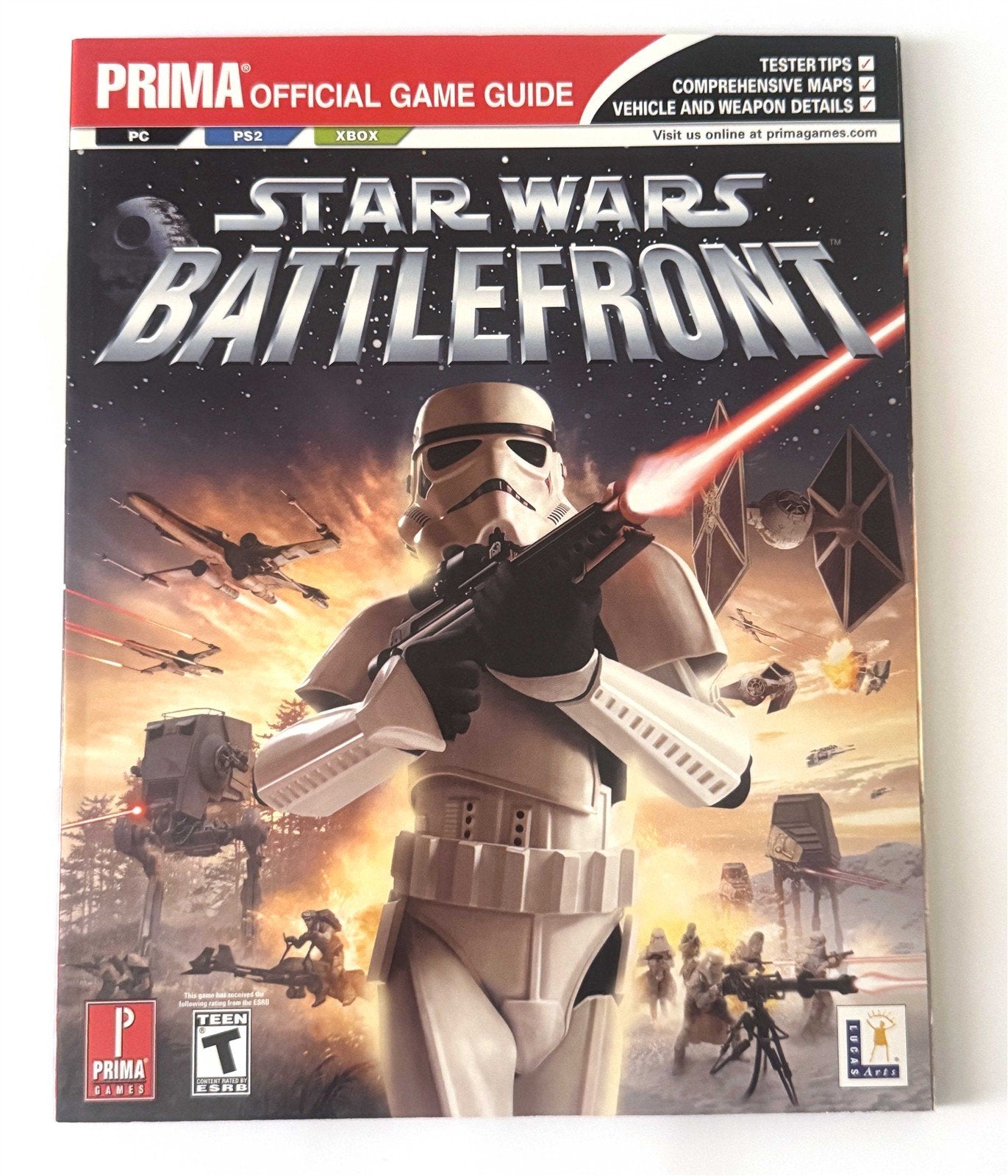 Prima STAR WARS BATTLEFRONT Game Guide LucasArts