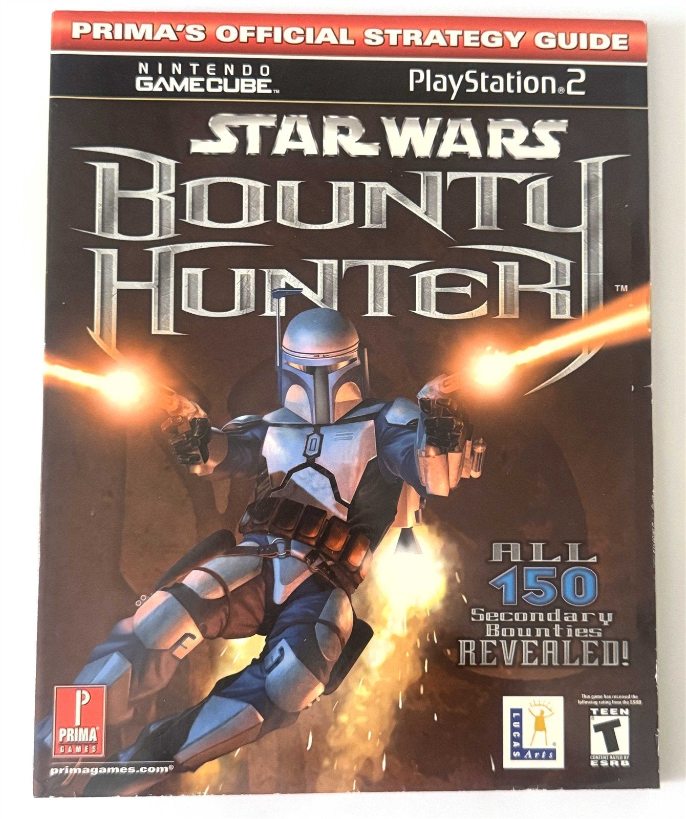 Prima STAR WARS BOUNTY HUNTER Strategy Guide LucasArts