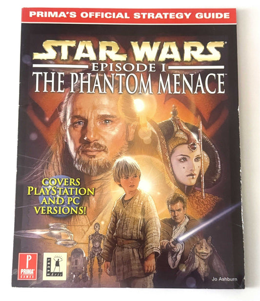 Prima STAR WARS EPISODE 1 PHANTOM MENACE Strategy Guide LucasArts
