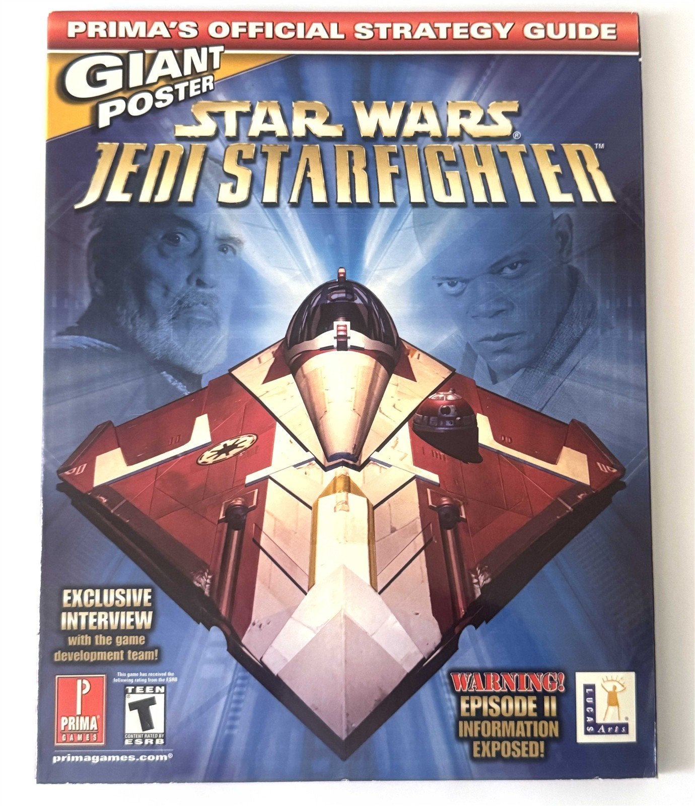Prima STAR WARS JEDI STARFIGHTER Strategy Guide LucasArts