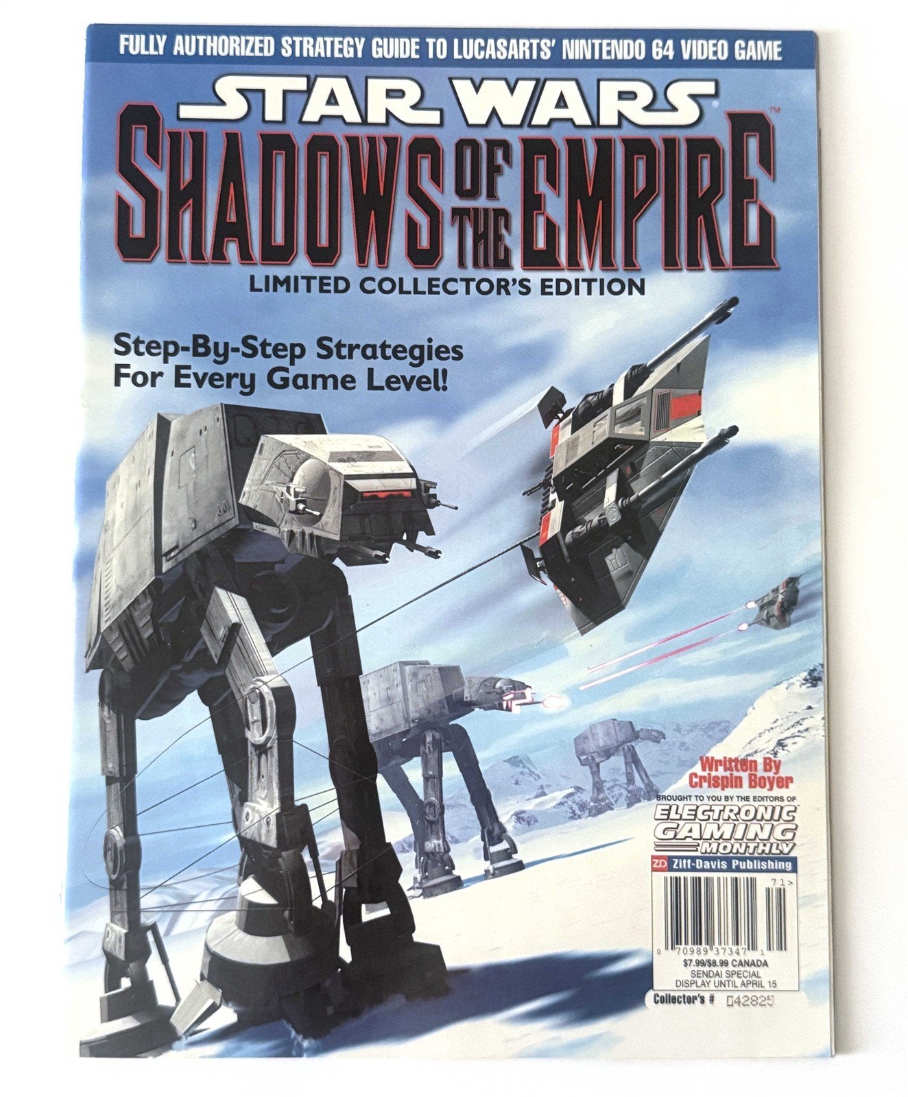 Electronic Gaming Monthly STAR WARS SHADOWS OF THE EMPIRE Strategy Guide