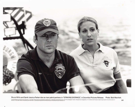 Sarah Jessica Parker STRIKING DISTANCE Bruce Willis original 8x10 press photos