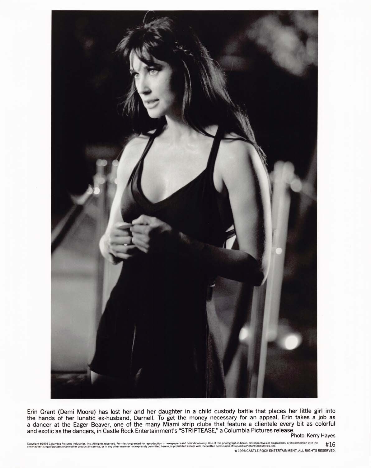Demi Moore STRIPTEASE original 8x10 press photo 1996