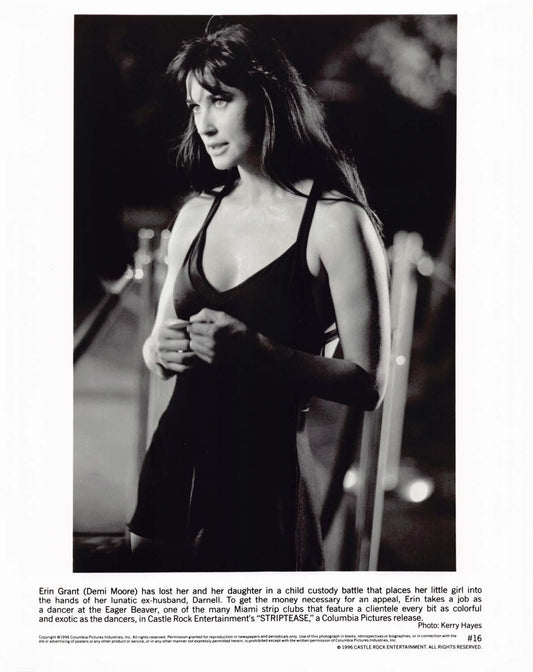Demi Moore STRIPTEASE original 8x10 press photo 1996