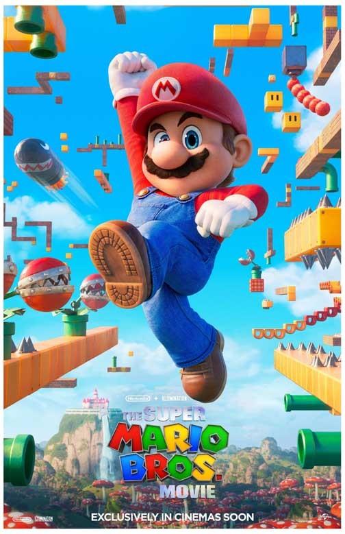 Illumination THE SUPER MARIO BROS MOVIE advance movie poster 11x17