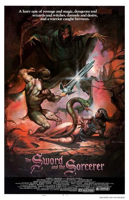Richard Lynch SWORD AND THE SORCERER movie poster 11x17