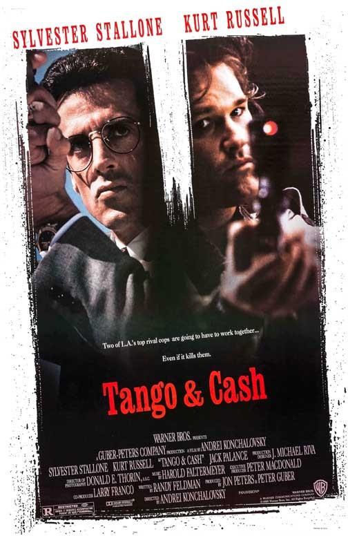 Sylvester Stallone TANGO & CASH Kurt Russell movie poster 11x17