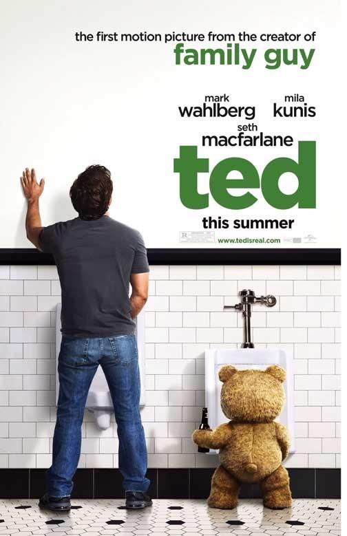 Mark Wahlberg TED Mila Kunis Seth McFarlane advance movie poster 11x17