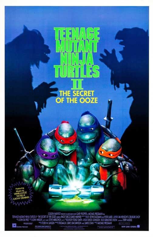 Paige Turco TEENAGE MUTANT NINJA TURTLES SECRET OF THE OOZE movie poster 11x17