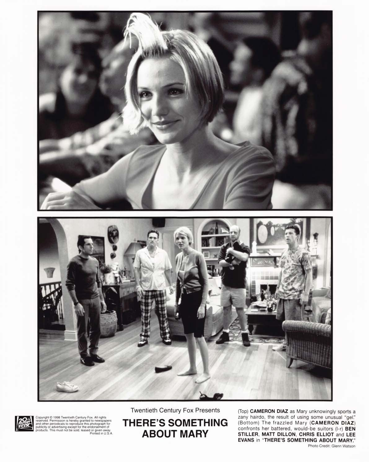 Cameron Diaz THERE'S SOMETHING ABOUT MARY original 8x10 press photo 1998