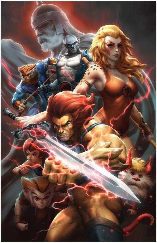 THUNDERCATS artwork poster 11x17