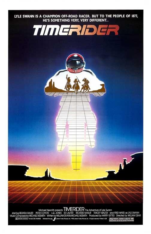 Fred Ward TIMERIDER movie poster 11x17