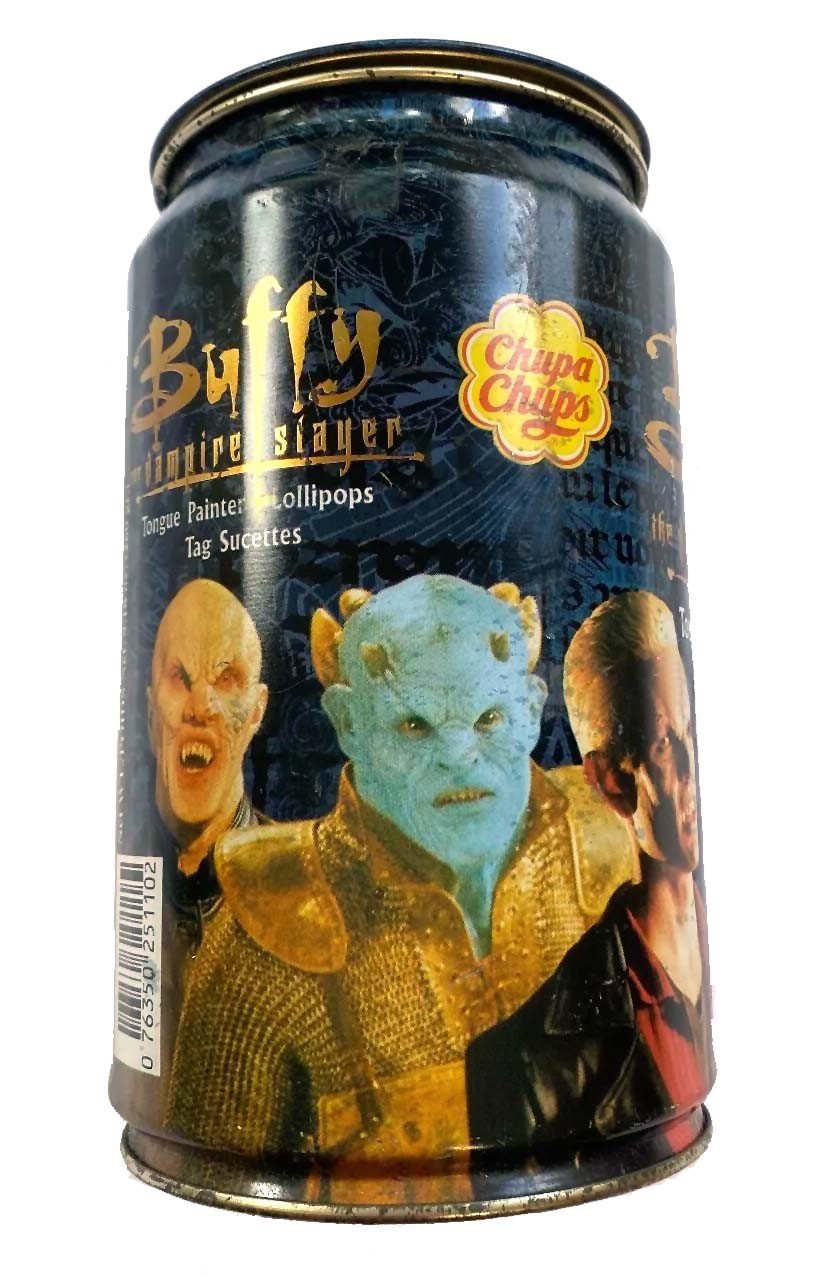 Sarah Michelle Gellar BUFFY THE VAMPIRE SLAYER Chupa Chups Lollipops tin only