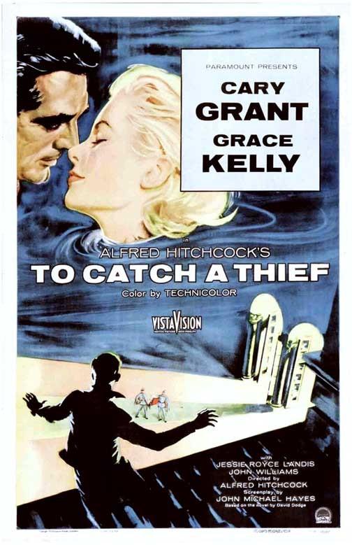 Cary Grant TO CATCH A THIEF Grace Kelly movie poster 11x17