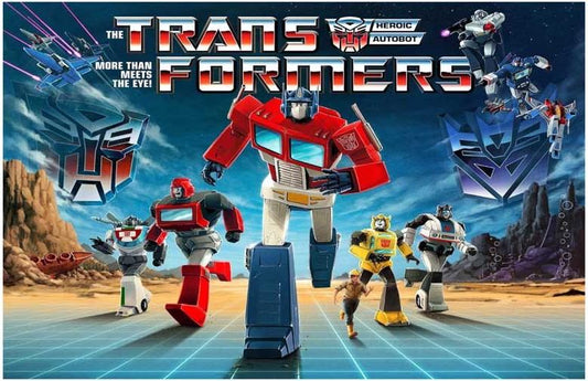 THE TRANSFORMERS movie poster 17x11