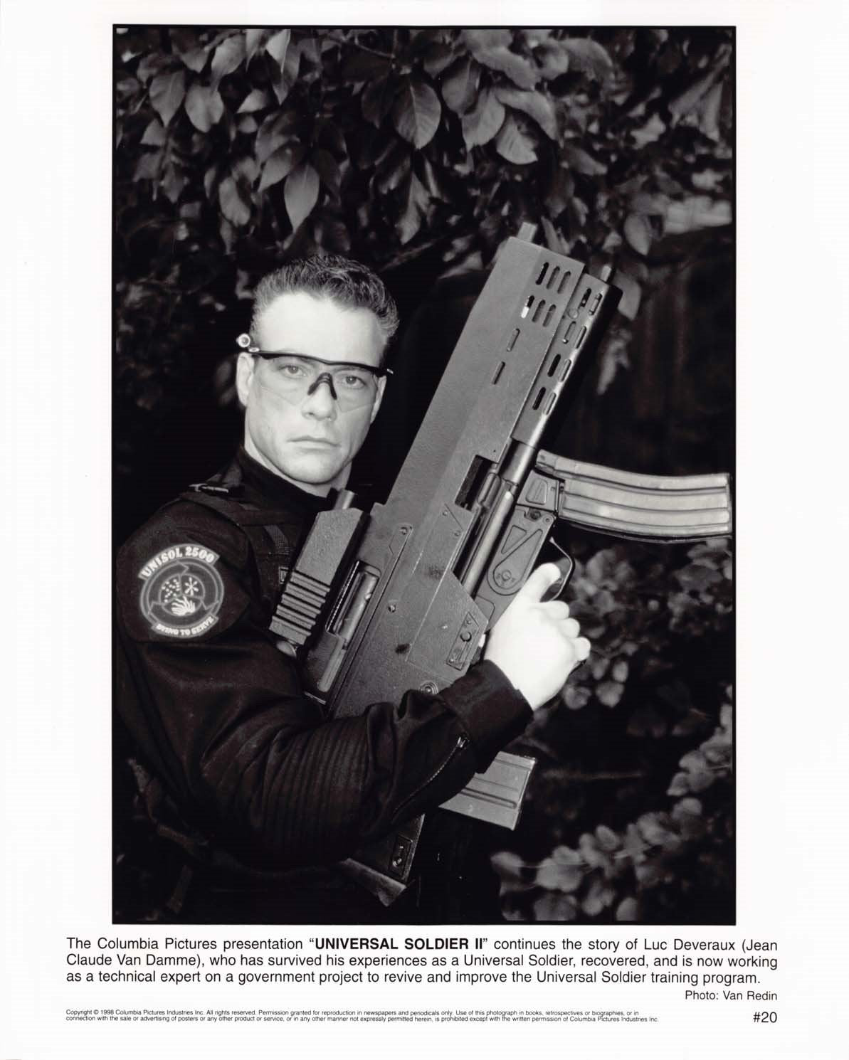 Jean Claude Van Damme UNIVERSAL SOLDIER 2 Goldberg 1999 original press photos