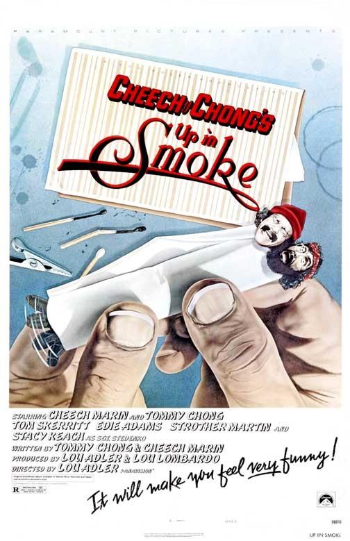 Cheech & Chong's UP IN SMOKE movie poster 11x17