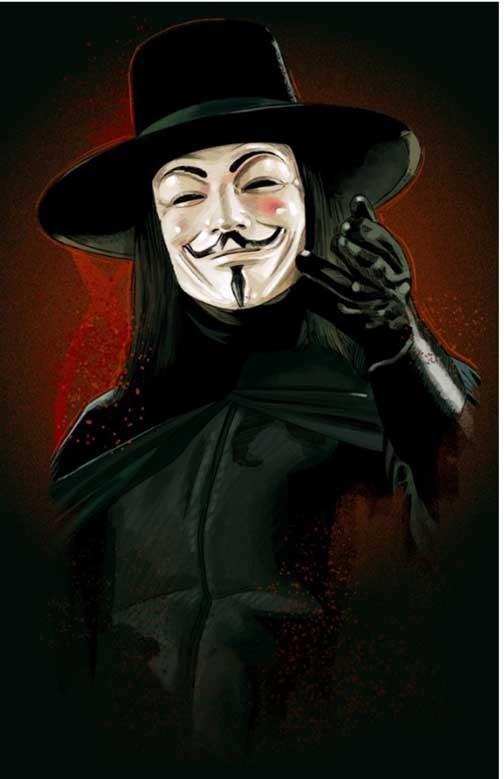 Hugo Weaving V FOR VENDETTA Natalie Portman solo movie poster 11x17